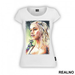 Khaleesi - Drawing - House Targaryen - Game Of Thrones - GOT - Majica