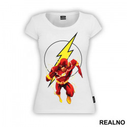 Logo And Barry Allen - Flash - Majica Logo And Barry Allen - Flash - Majica