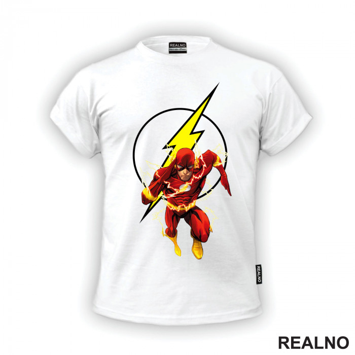 Logo And Barry Allen - Flash - Majica