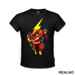 Logo And Barry Allen - Flash - Majica