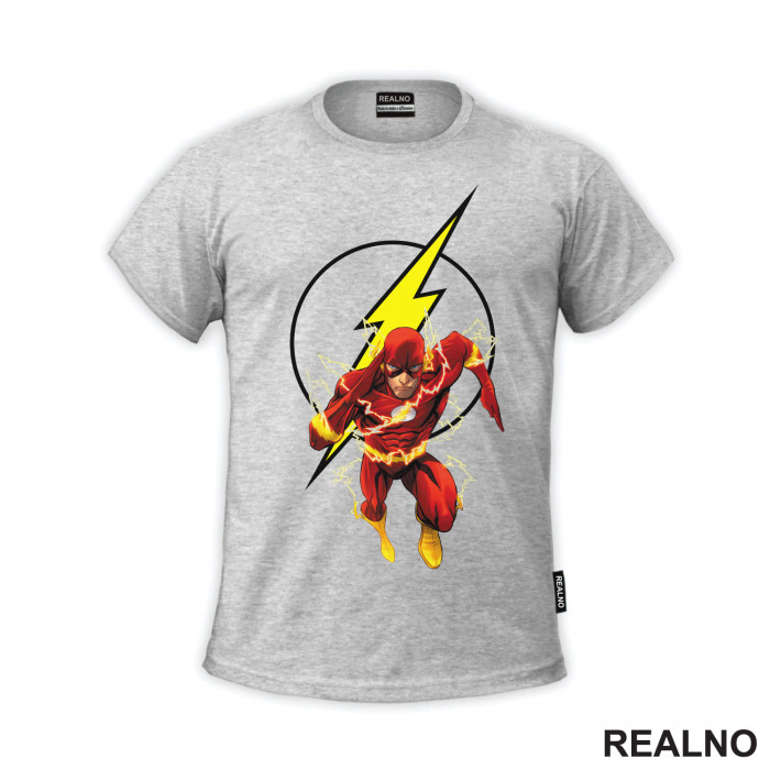 Logo And Barry Allen - Flash - Majica