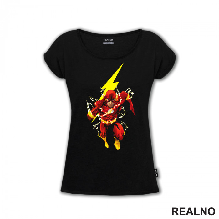 Logo And Barry Allen - Flash - Majica