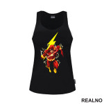 Logo And Barry Allen - Flash - Majica