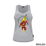 Logo And Barry Allen - Flash - Majica