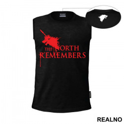 The North Remembers - Dripping Blood - House Stark - Game Of Thrones - GOT - Majica