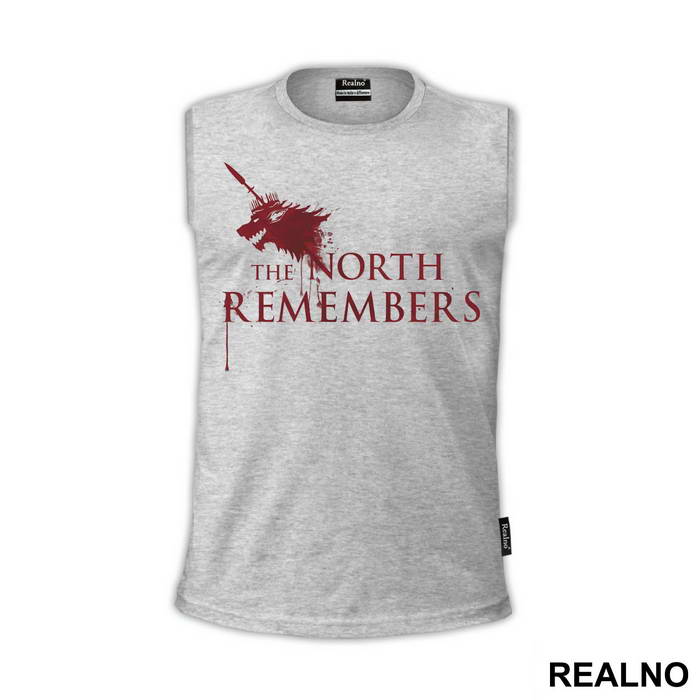 The North Remembers - Dripping Blood - House Stark - Game Of Thrones - GOT - Majica