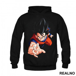 Flying - Goku - Dragon - Ball - Duks