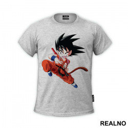 Illustration - Goku - Dragon - Ball - Majica