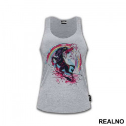 Murdercorn - It's Like Unicorn With Rainbows - Only Scarier - Art - Majica