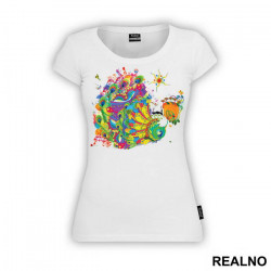 Vivacious Peacock Dance - Art - Majica