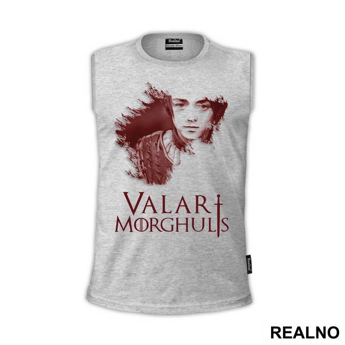 Arya - Valar Morghulis - House Stark - Game Of Thrones - GOT - Majica