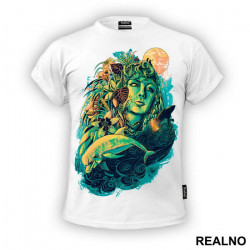 Gaia Girl With The Fish - Art - Majica