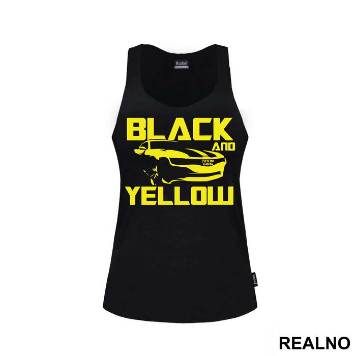 Black And Yellow - Transformers - Majica