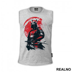 Black And Red Samurai - Art - Majica