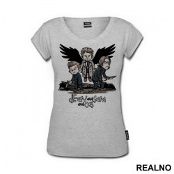 Dean And Sam And Cas - Supernatural - Majica
