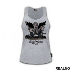 Dean And Sam And Cas - Supernatural - Majica