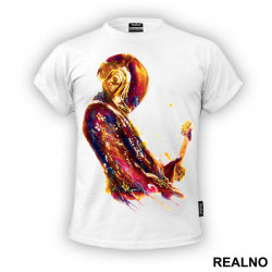 Daft Punk Red Spill - Art - Majica