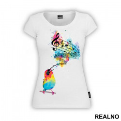 Nightingale Vivid Song - Art - Majica
