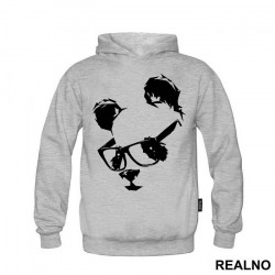 Panda With Glasses - Art - Duks