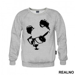 Panda With Glasses - Art - Duks