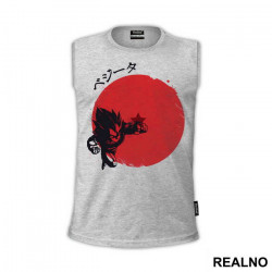 Black And Red - Goku - Dragon - Ball - Majica