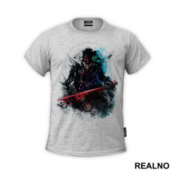 Abstract Blood Stained Sword - Art - Majica