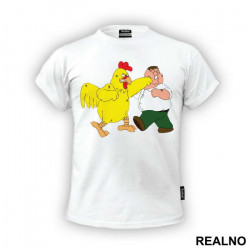Pete Griffin And Ernie The Giant Chicken - Family Guy - Majica