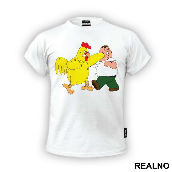 Pete Griffin And Ernie The Giant Chicken - Family Guy - Majica