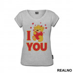 I Love You - Bear - Ljubav - Majica