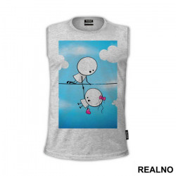 Let's Fall In Love Together - Ljubav - Majica Let's Fall In Love Together - Ljubav - Majica