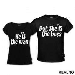 The Man And The Boss - Majice za parove The Man And The Boss - Majice za parove
