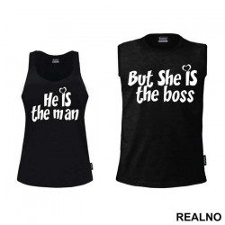 The Man And The Boss - Majice za parove The Man And The Boss - Majice za parove