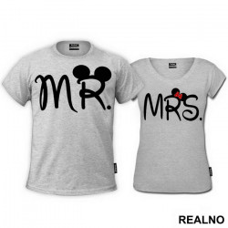 Mr And Mrs - Majice za parove Mr And Mrs - Majice za parove
