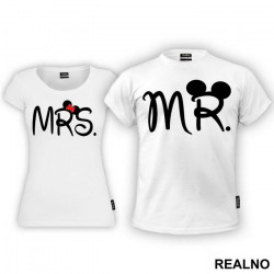 Mr And Mrs - Majice za parove Mr And Mrs - Majice za parove