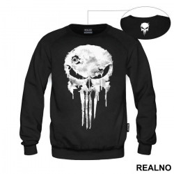 Dripping Paint Skull Logo - Punisher - Duks