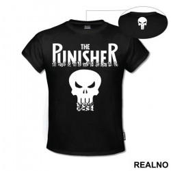 Comic Book Title Skull - Punisher - Majica