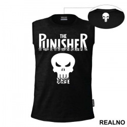 Comic Book Title Skull - Punisher - Majica