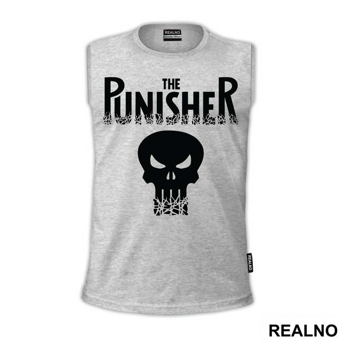Comic Book Title Skull - Punisher - Majica