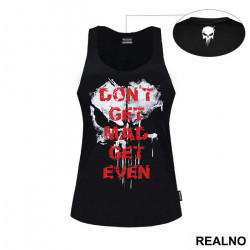 Spray Paint - Don't Get Mad Get Even - Punisher - Majica