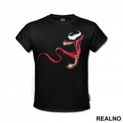 OUTLET - Crna muška majica veličine S - Venom