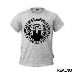 Knowledge Is Free - We Are Anonymous - We Are Legion - Internet - Majica