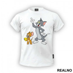 Tom I Džeri - Crtani filmovi - Majica