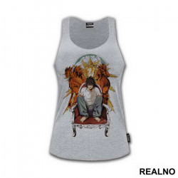 L Sitting on a Throne - Death Note - Majica