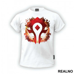 Blood Elf Decoration Horde Logo - World of Warcraft - Majica