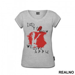 Did You Know We Love Apple? - Death Note - Majica