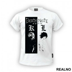 Kira And L - Death Note - Majica