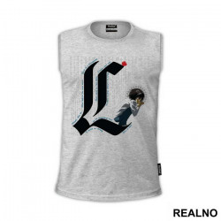 L And His Questions - Death Note - Majica