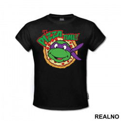 OUTLET - Crna muška majica veličine 2XL - Nindža Kornjače