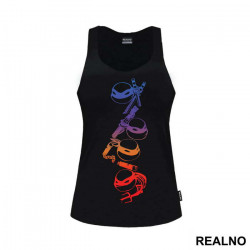 Group Heads And Weapons - Nindža Kornjače - Majica