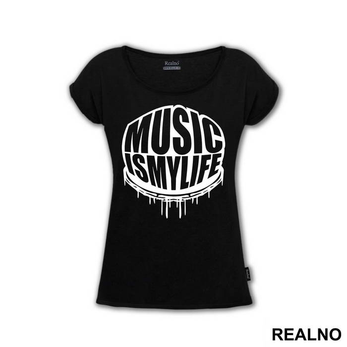 Music Is My Life - Muzika - Majica